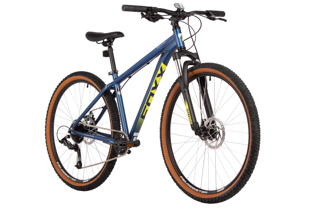Велосипед 27.5" FOXX  MERIDIAN р.16" алюминий, синий