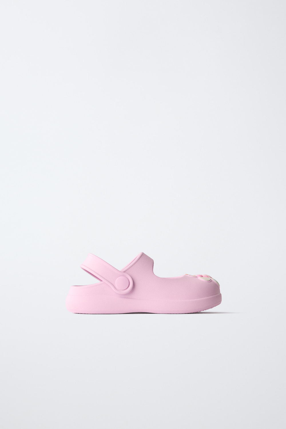 ZARA ПРОРЕЗИНЕННЫЕ САБО MINNIE MOUSE © DISNEY, РОЗОВЫЙ