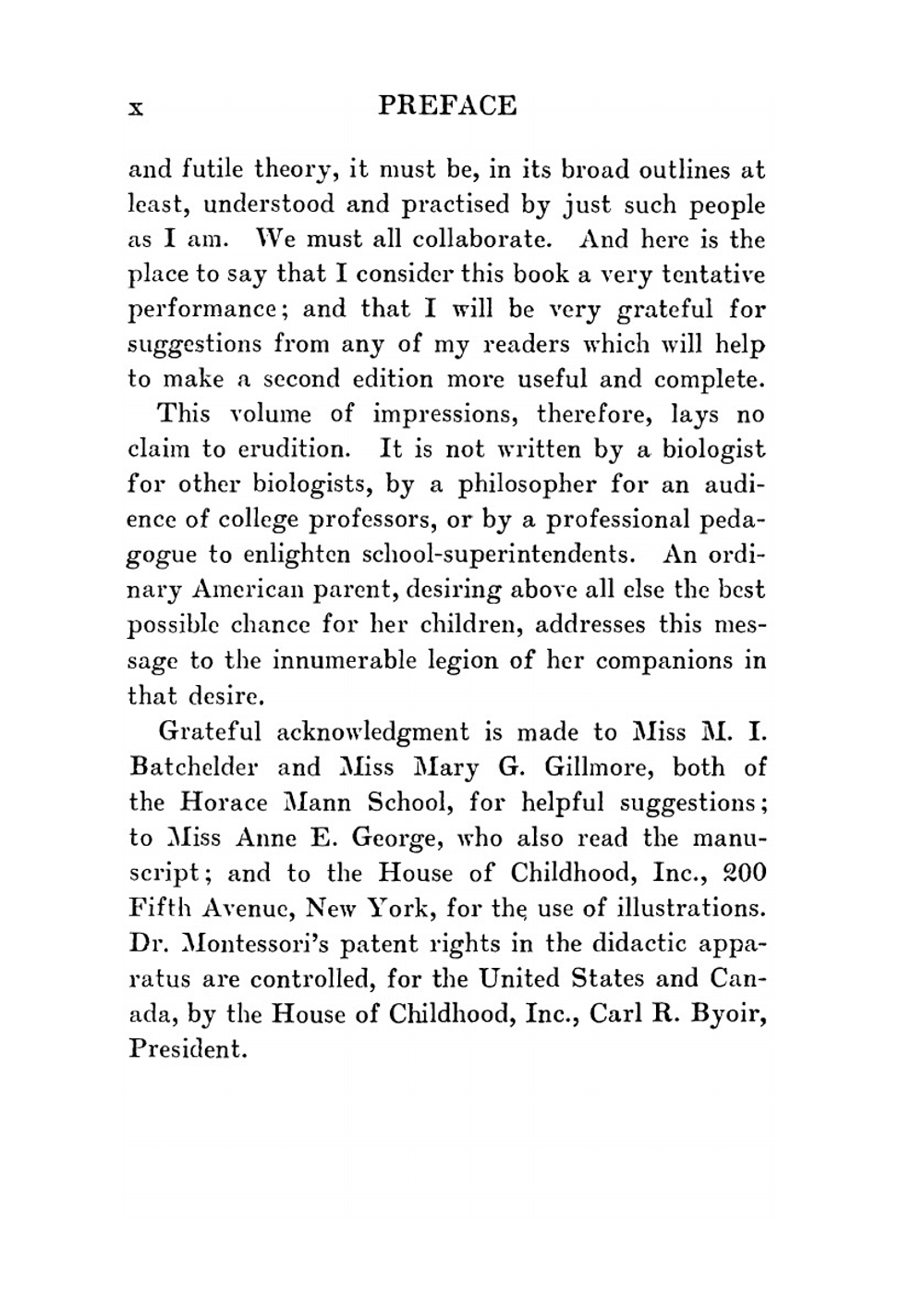 A Montessori mother | Fisher Dorothy Canfield