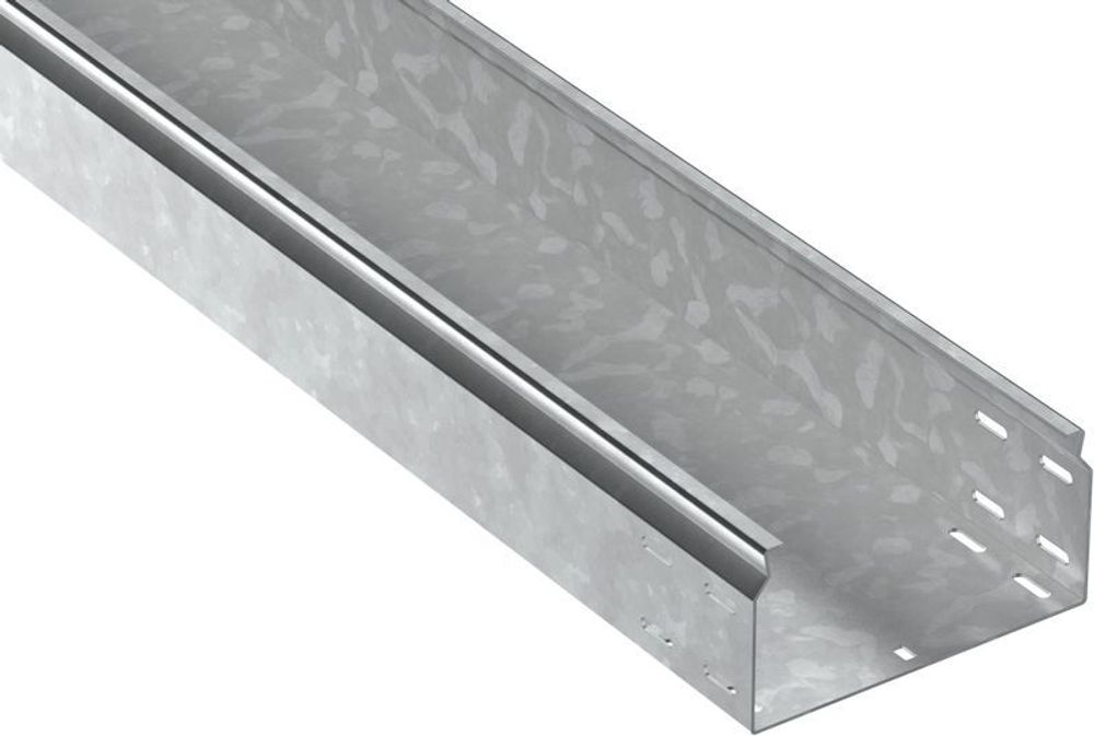 Лоток листовой неперфорир. 100х200 L2500 сталь 2.0мм HDZ ESCA 7 IEK CLN10-100-200-200-D25-HDZ