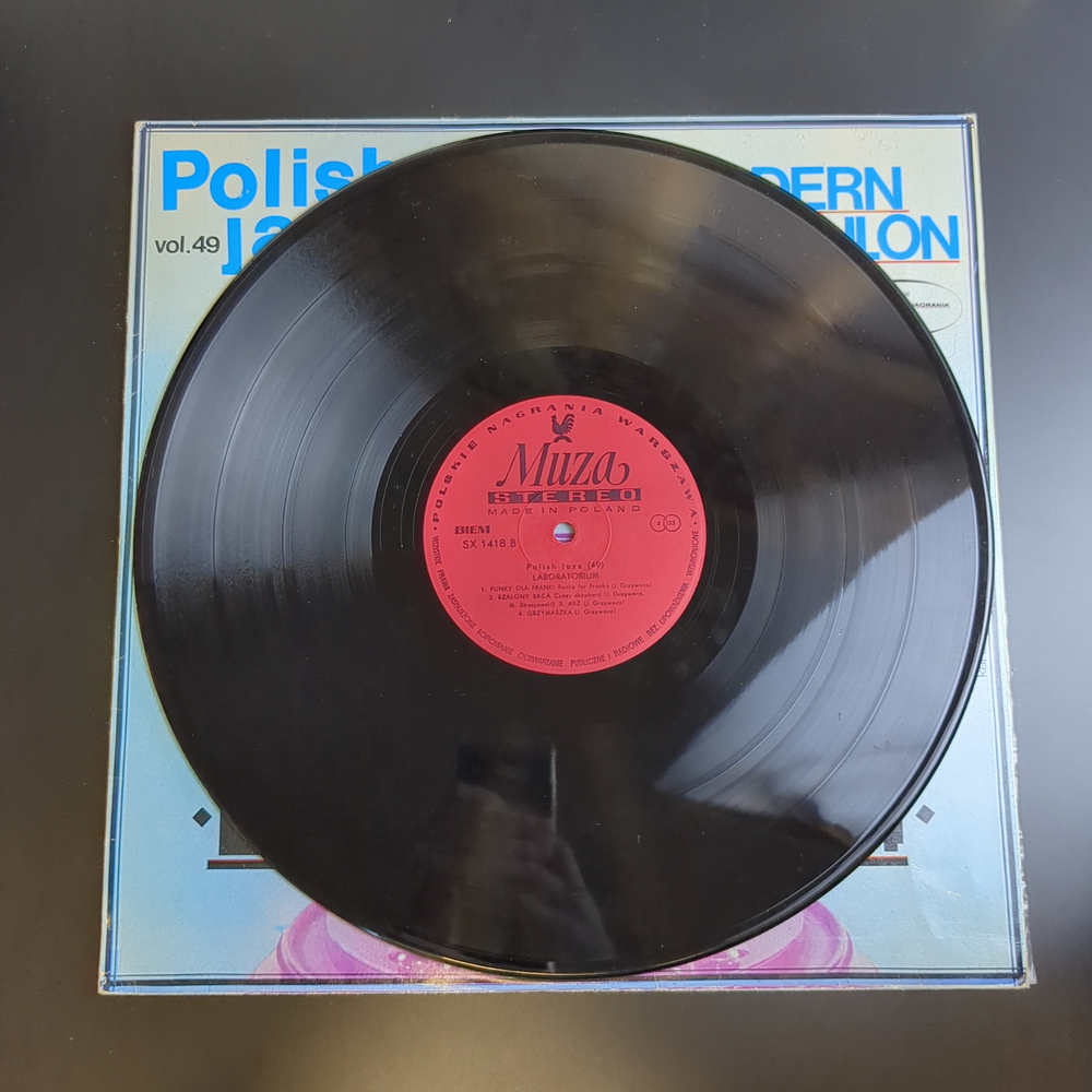 LP Polish jazz vol. 49 - Laboratorium. Modern Pentathlon. Джаз. Виниловая пластинка 12 дюймов. Polskie Nagrania Muza. Польша