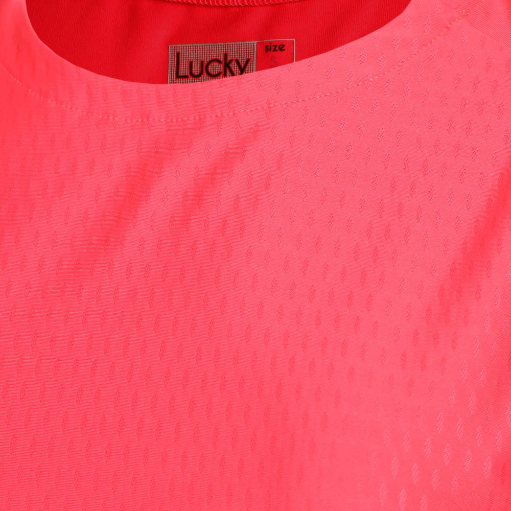 Женская теннисная майка Lucky in Love Free To Fly Crop Tank Top Women - Coral