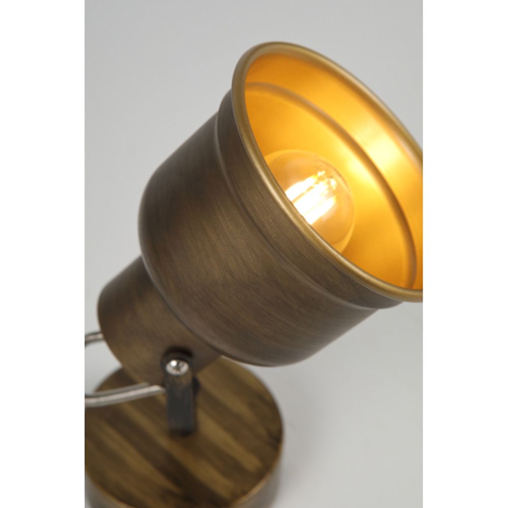 Светильник настенно-потолочный спот Rivoli Inessa 7035-701 поворотный 1 х Е27 40 Вт