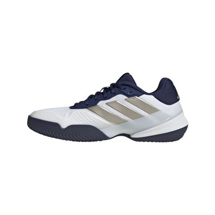 Теннисные кроссовки Adidas Barricade 14 M Clay - cloud white/cyber metallic/dark blue
