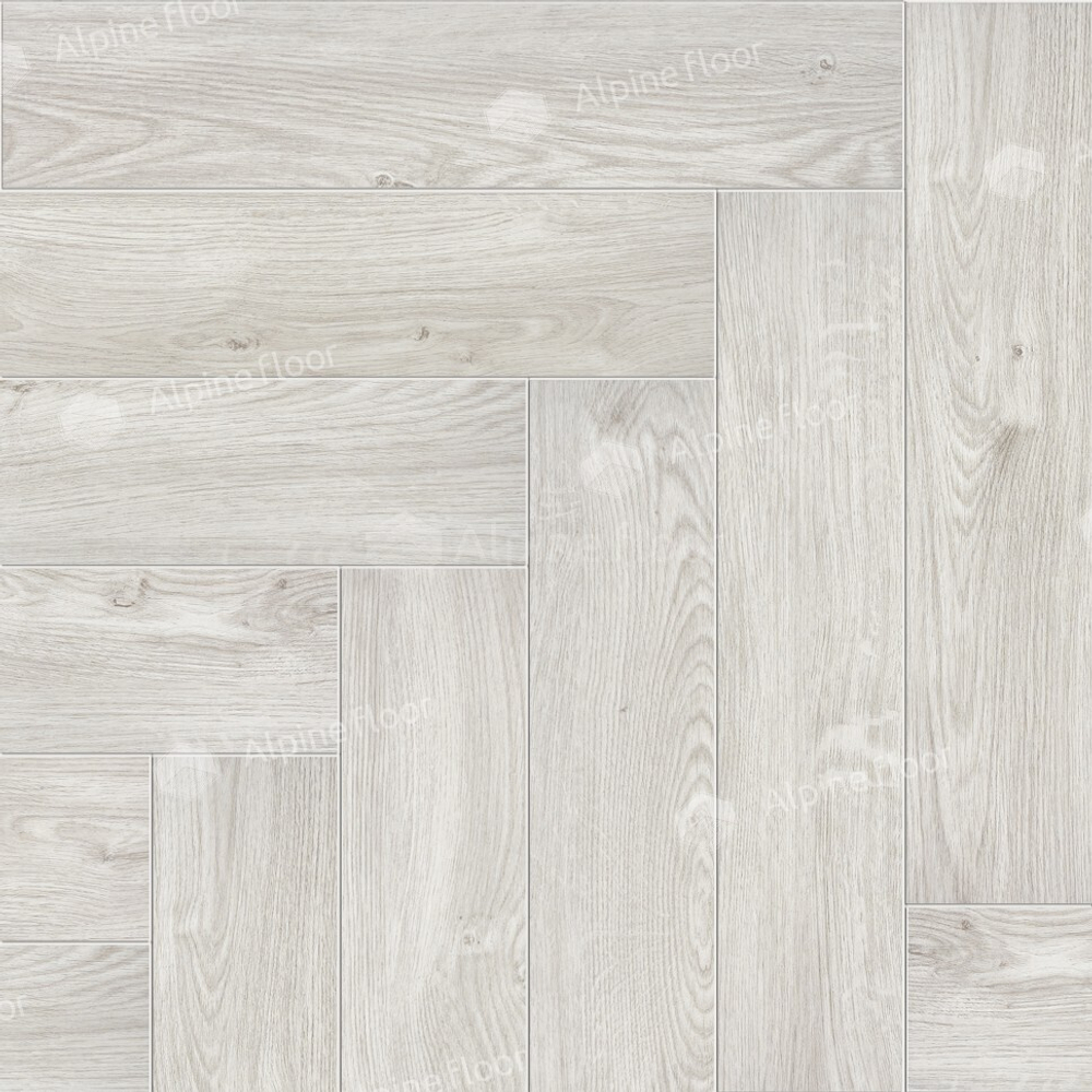 Кварцвиниловая плитка Alpine Floor Parquet LVT Снежный ECO 16-11