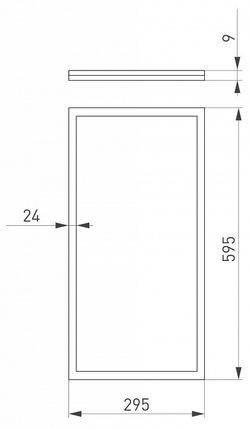 Светильник для потолка Армстронг Arlight INTENSO 043554