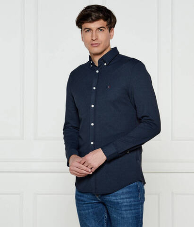 Рубашка Tommy Hilfiger - темно-синий(MW0MW37607)