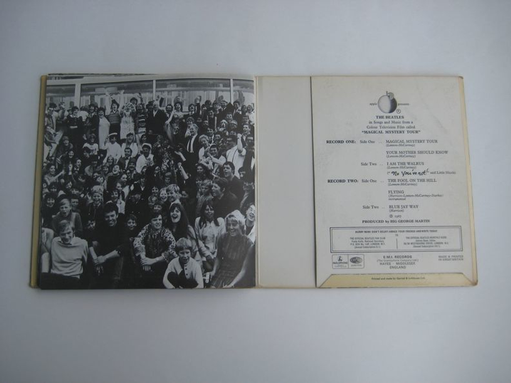 The Beatles / Magical Mystery Tour (Mono)(2x7" Vinyl EP)