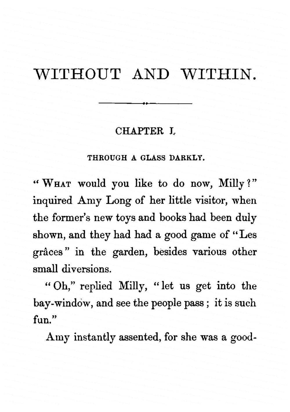 Without and within | T. NELSON
