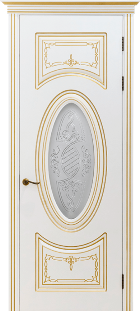 Дверь межкомнатная GEONA Гармония софт айс СП/ дуб филадельфия шоколад