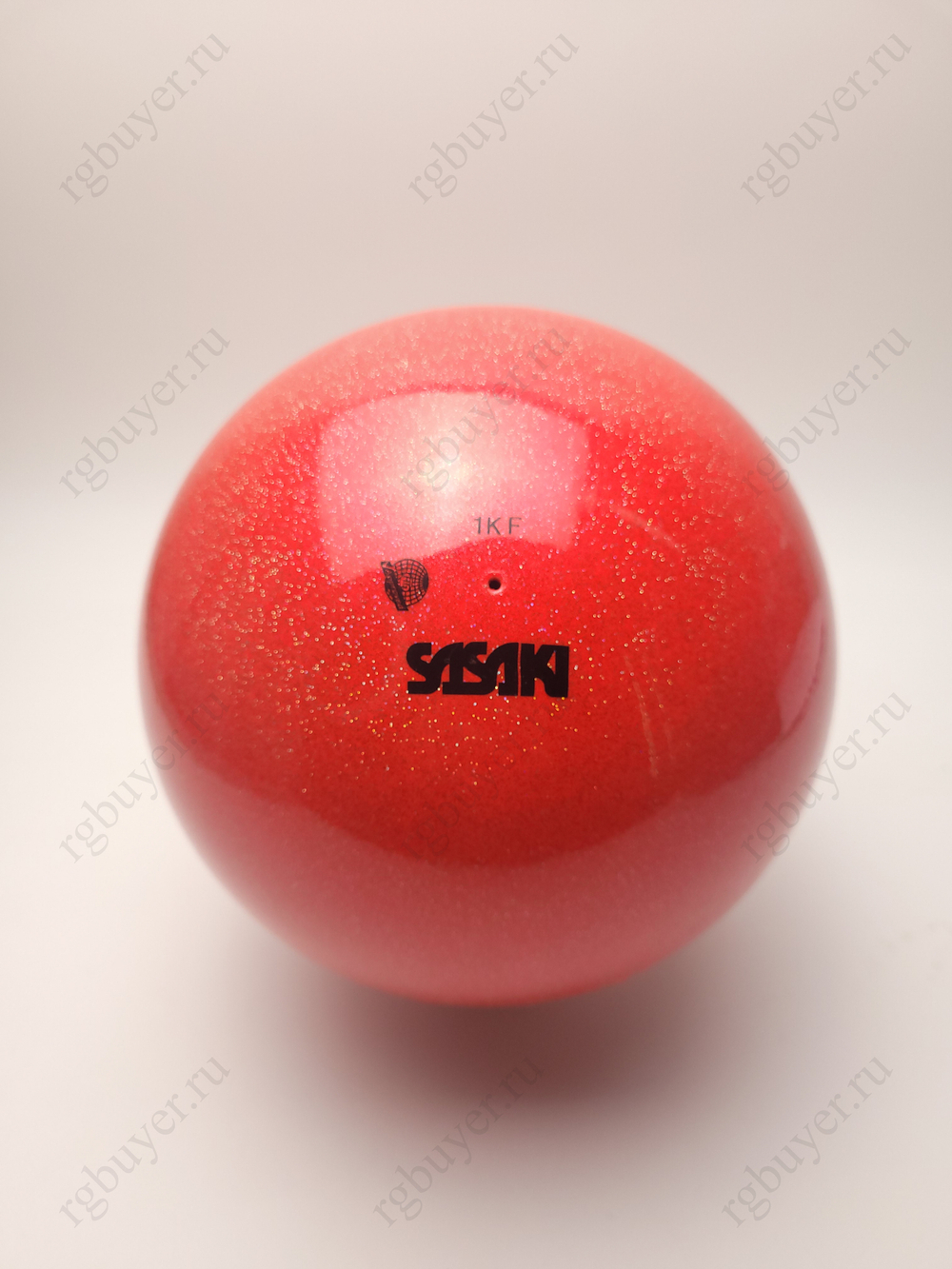 Мяч Sasaki 18,5 см серия "Метеор" Алый FRR (FreshRed)