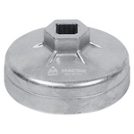 МАСТАК (103-44145) Съемник масляных фильтров, 74 мм, 15 граней, торцевой