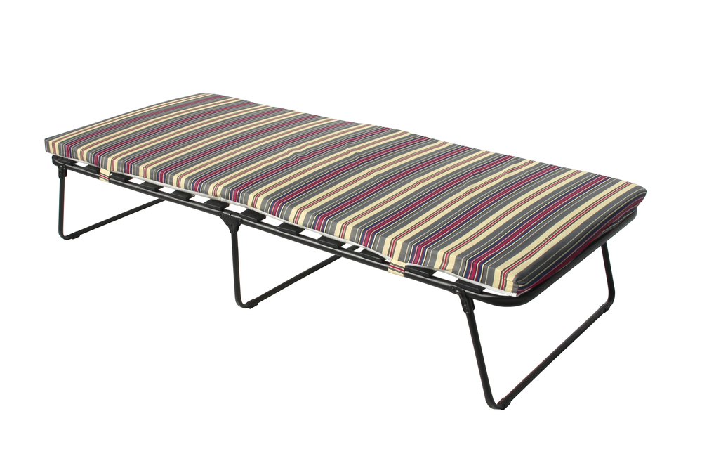 Кровать -тумба Верона арт.С401/12 (цвет ткани разноцветный рис.полоска (1 шт. в уп.)