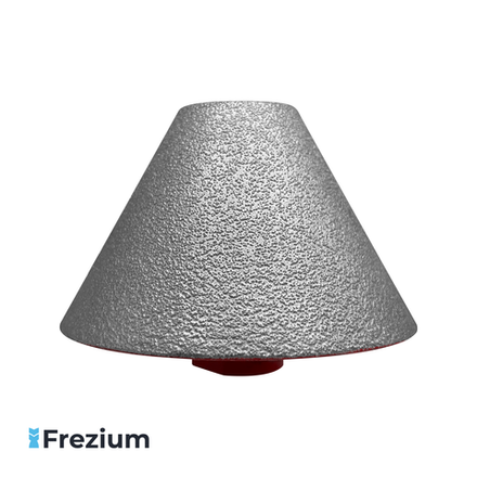 Конусная алмазная фреза по камню (27-82 мм M14)