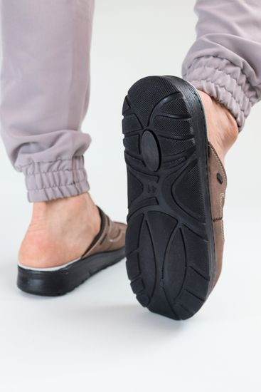 504 | "Ivan 2.0" Мужские тапочки-сабо (коричневый)