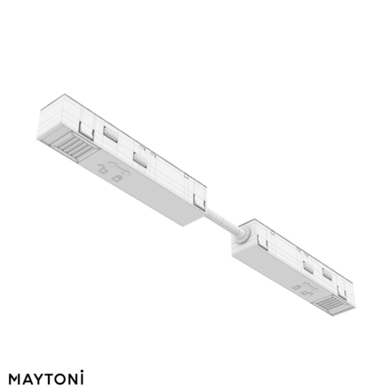 Коннектор питания прямой гибкий 5см Maytoni   TRA034CPC-42W-5