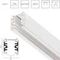 Трек четырехконтактный 3-фазный стыковочными пазами (круглые медные жилы), 3м Quattro Lightstar 504035-R