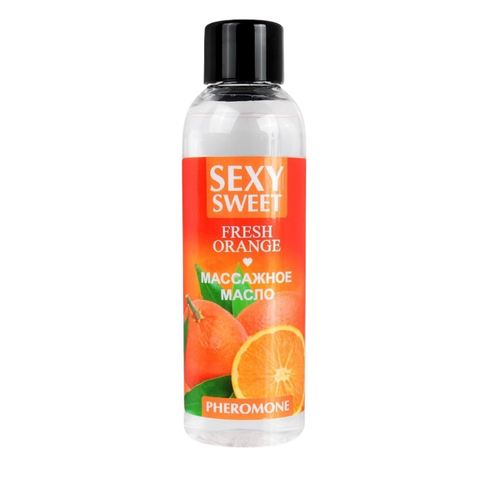 Интимное масло для массажа с феромонами Sexy Sweet, Апельсин