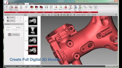 3D Сканер CREAFORM MAXSCAN (ZSCANNER 700 PX)