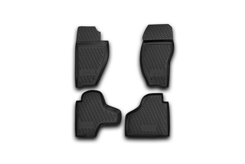 Коврики в салон для JEEP Cherokee, 2008- 4 шт. (полиуретан) арт.CARJEP00001H