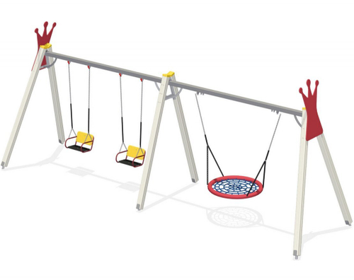 Качели тройные с подвесами КЧ-21