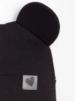 Шапка для девочки трикотажная и снуд