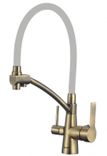 Смеситель для мойки бронзовый под фильтр Savol S-L1805C-04