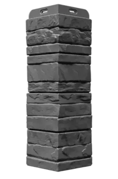 Угол наружный для фасадных панелей Алтай, Графит