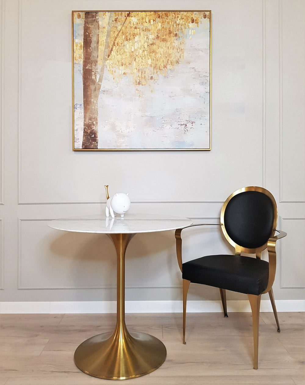 Статуэтка Simulation cat white