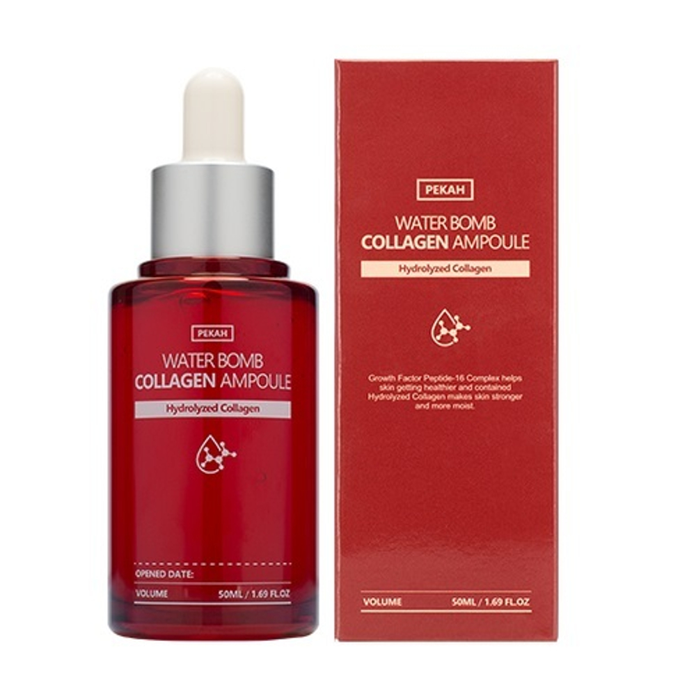 Лифтинг-сыворотка с Коллагеном Pekah Water Bomb Collagen Ampoule 50мл