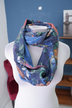 Снуд кашемировый двухсторонний