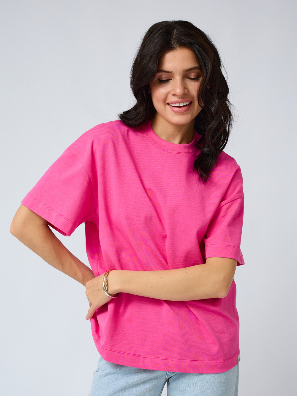 Футболка оверсайз из 100% хлопка