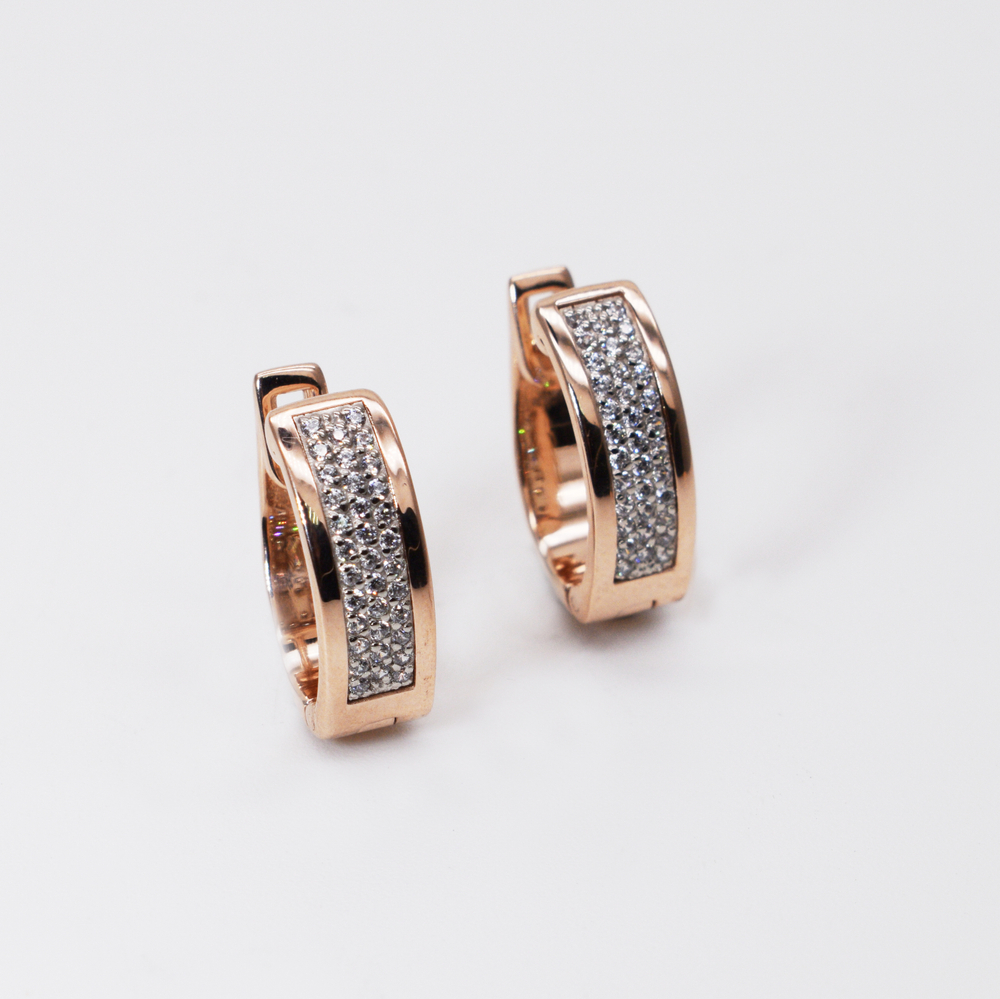 Серьги Роскошная дорожка