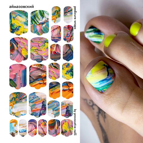 ПЛЕНКИ NAIL WRAPS АЙВАЗОВСКИЙ