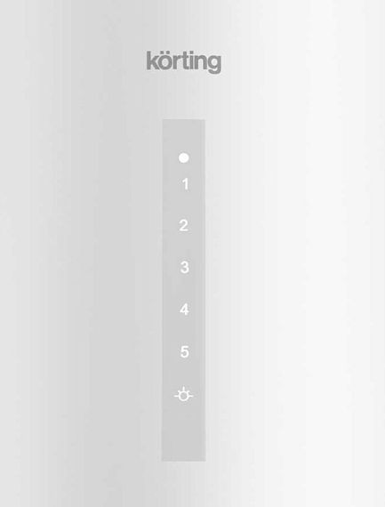 Островная вытяжка Korting KHA 39970 W Cylinder