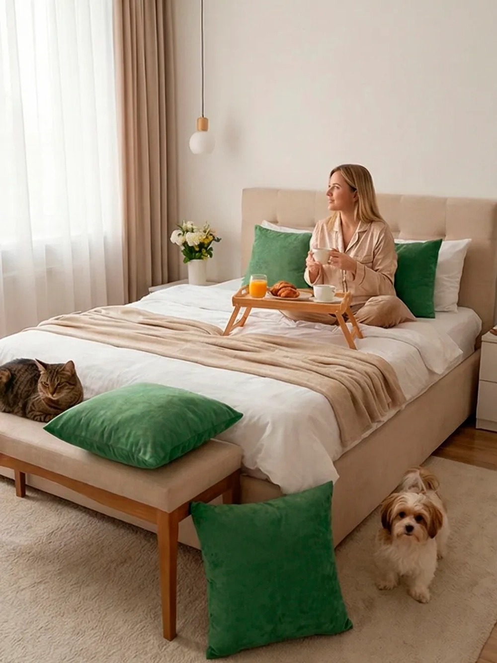 Подушки декоративные диванные 40х40 см