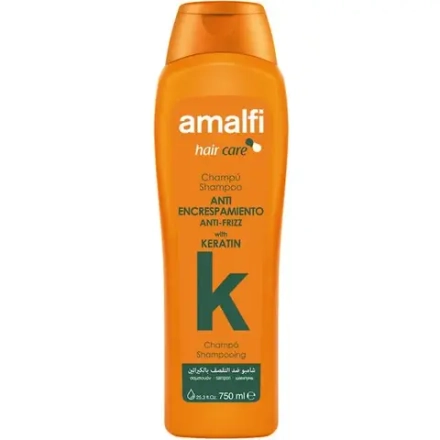 AMALFI шампунь Кератиновый Keratin anti-frizz для всех типов волос 750мл
