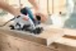 Пила циркулярная сетевая BOSCH GKS 55 + GCE Professional 0601682100