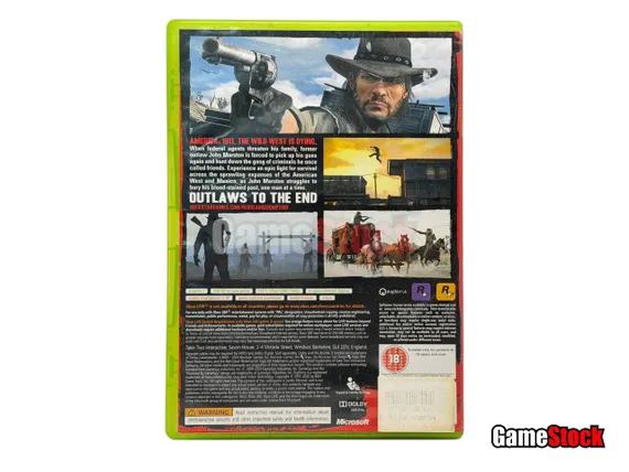 Xbox 360 Red Dead Redemption (Б/У, Английская версия)