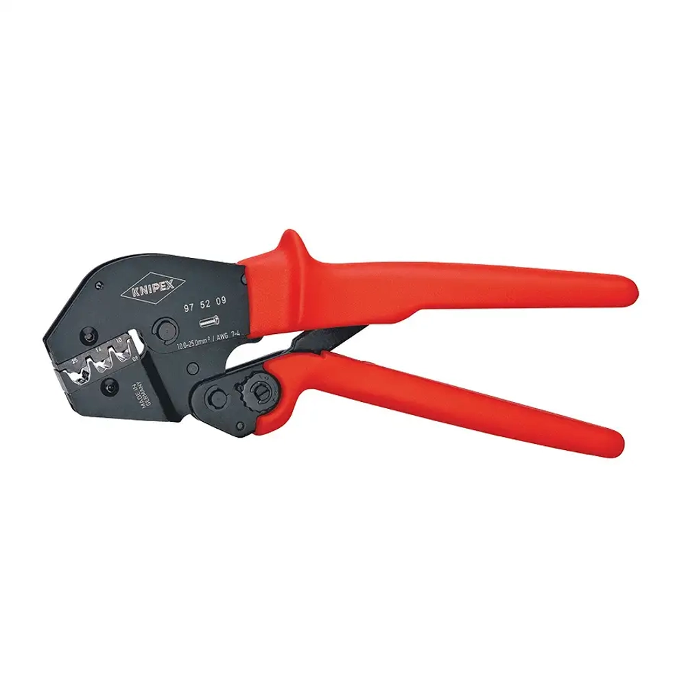 Клещи зажимные для опрессовки чернёные 250 мм Knipex 97 52 09