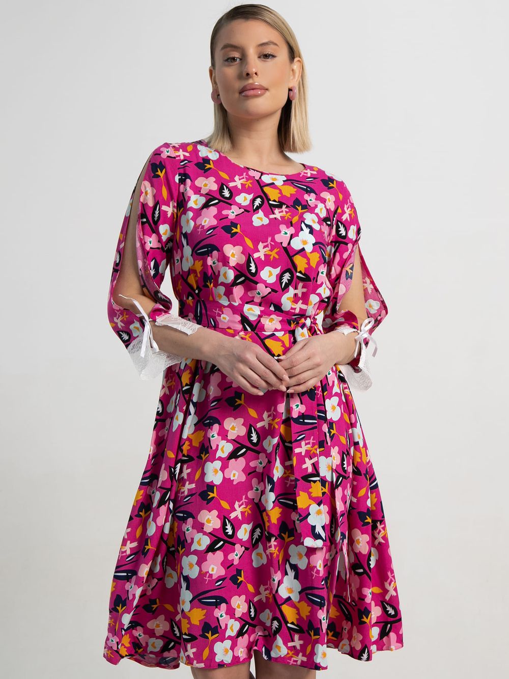 Платье Яна (розовое) П15633-33М LT Collection