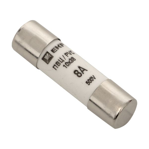 Плавкая вставка цилиндрическая ПВЦ (10x38) 8А EKF (20.00 шт.)