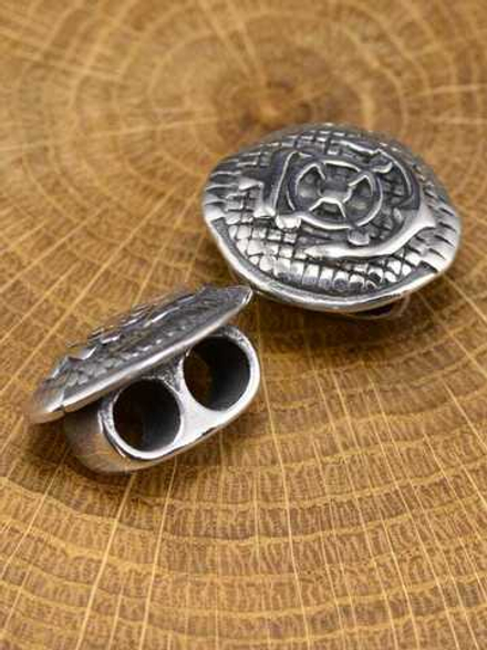 Бусина-кулон «Морская» из нержавеющей стали