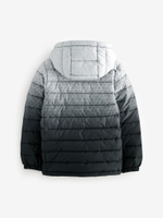 Куртка стеганая утепленная для мальчика Next Q51-547, Серый, Белый
