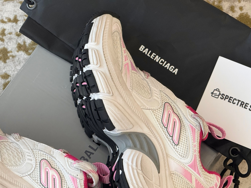 Balenciaga Wmns 6XL Sneaker White Light Pink
