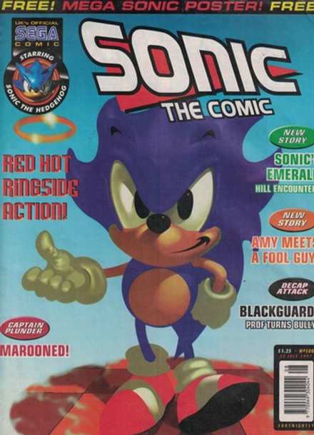 Комикс Sonic The Comic 1997 #108