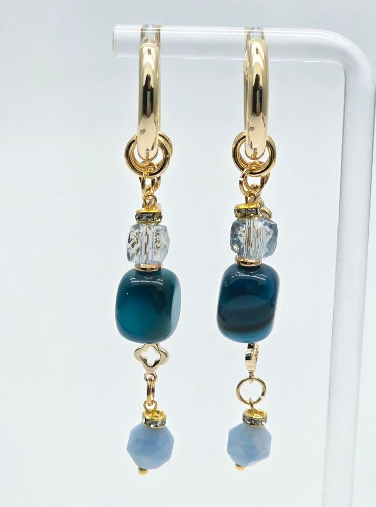 91002754 Серьги Роман с камнем 91002754 Серьги Роман с камнем