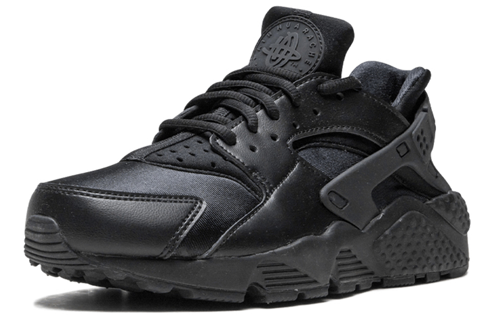 Кроссовки Nike Huarache Tirple Black (W) (Женская размерная сетка)