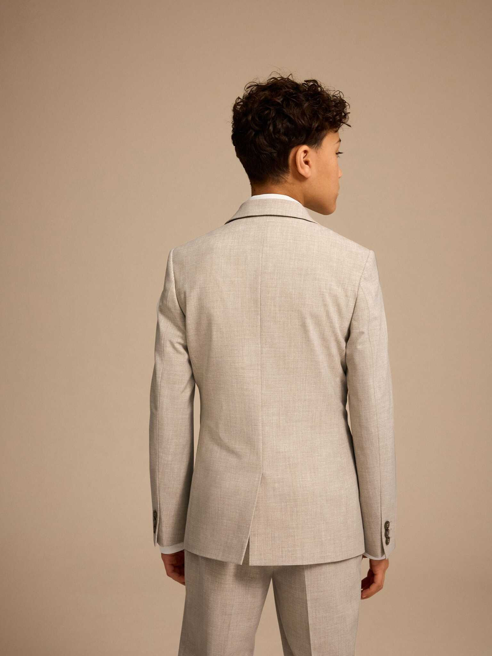 Пиджак для мальчика Next E70-132, Светло-бежевый