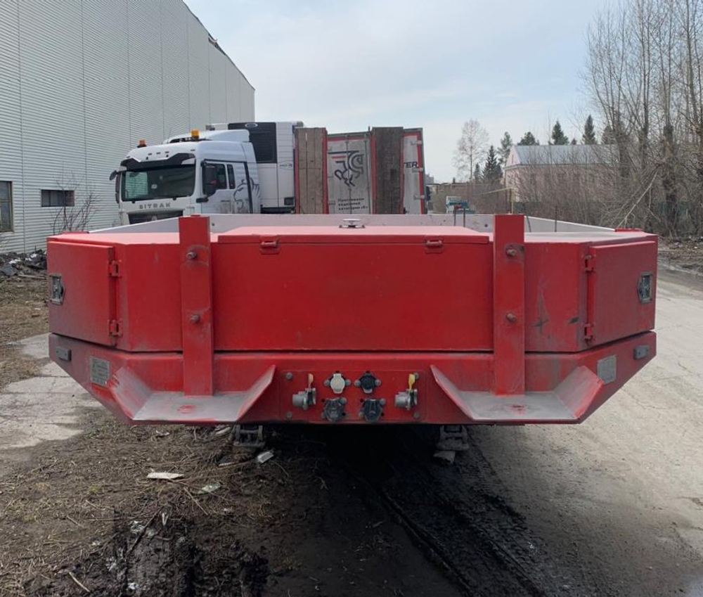ДЕЛО Техники 9834* Полуприцеп тяжеловоз 4 оси 9834-0000050-05 (Раздвижной)